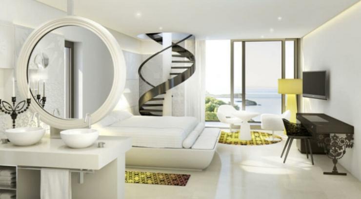 Suite de lujo con vistas al mar lujo exepcional hotel boutique mallora