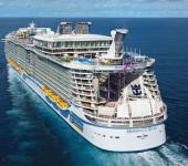 El nuevo crucero gigante de lujo sale el mar por primera vez crucero lujo mas grande mundo