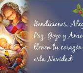 Felices y bendecidas Navidades para todos ¡Feliz NAVIDAD AMIGOS MIOS!