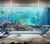 Casas futuristas en el proyecto “The 'Floating Seahorse” proyecto inovadora realizado dubai
