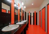 bano hostal moderno comodo