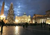 Arbol de Navidad en la Plaza de San Pedro