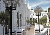 La arquitectura morisca impresiona los visitantes de este hotel boutique fachada hotel boutique copenhague