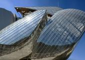 doce grandes paneles cristal reflejante