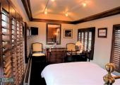 El interior de estos vagones – una elegancia simple y un ambiente único dormitorio cómodo estilo orient exprés