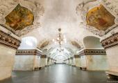 La estación Kievskaya es una de las más bellas del Metro de Moscú estacion decoracion palaciega