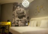 dormitorio hotel boutique amantes ciclismo