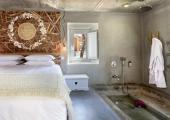 El interior impresiona con un diseño shabby chic hotel fatima diseno elegante