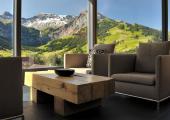 terraza suite vista magnifica alpes suizos