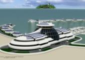 futuro resort solar flotante
