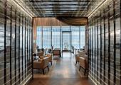 Los interiores son realizados con el uso de muchos cristales baccarat-hotel-residences-nueva-york