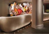 recepcion hotel deco interesante