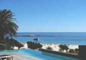 Hotel boutique en la ciudad sudafricana de Cabo a unos pasos del Océano Atlántico piscina aire libre hotel sudafrica