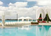 Piscina exterior con vistas al horizonte hotel boutique south beach miami