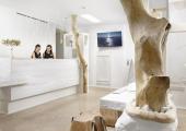 Ambiente artístico en Kensho Boutique Hotel & Suites recepcion lujoso hotel boutique grecia
