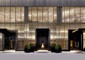 entrada parte residencial hotel manhattan