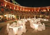 cena mexicana bajo estrellas