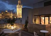 Las vistas desde la terraza hacia la Giralda son maravillosas vistas magnificas lugares emblematicos