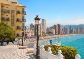 Vistas magnificas al mar desde hotel de 5 estrellas en Benidorm hotel boutique ubicacion excelente