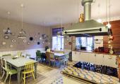 cocina comedor soul kitchen hostel 