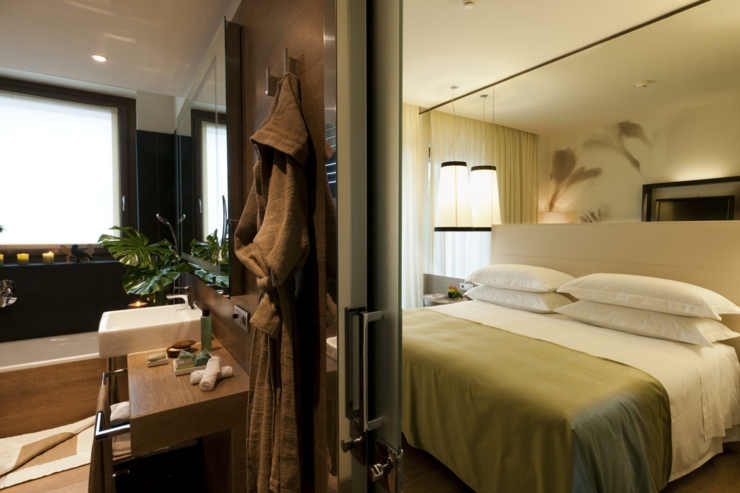 Las suites son espaciosas y soleadas suite diseno moderno
