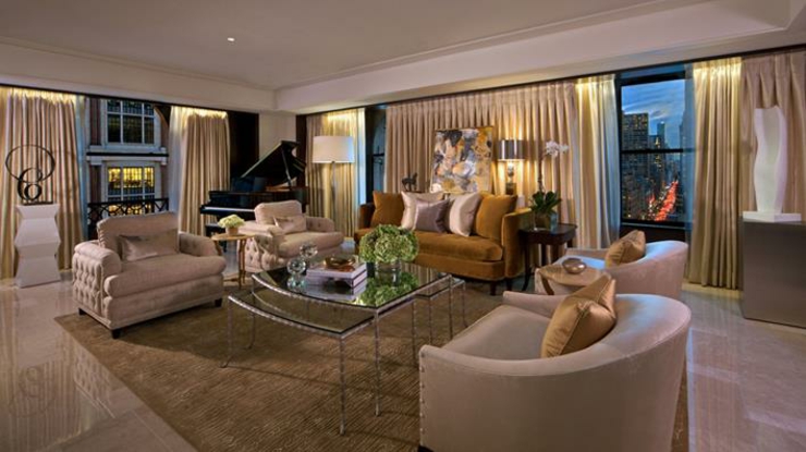 elegante suite lujo confort