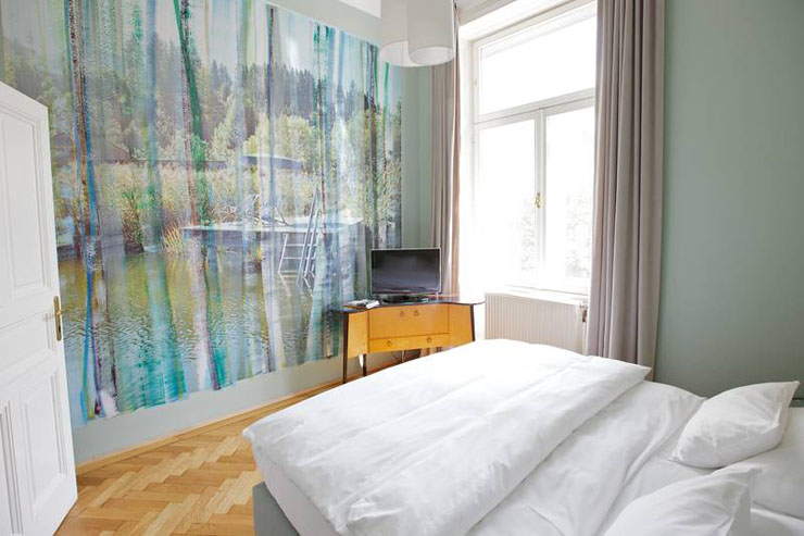 Suite en hotel boutique en Viena con diseño único elegancia confort deco irrepetible hotel boutique