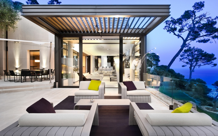 Villa en alquiler situada en la Costa Azul francesa preciosa villa bayview alquiler